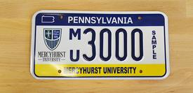 Pennsylvania License Plates with  51ƵLogo